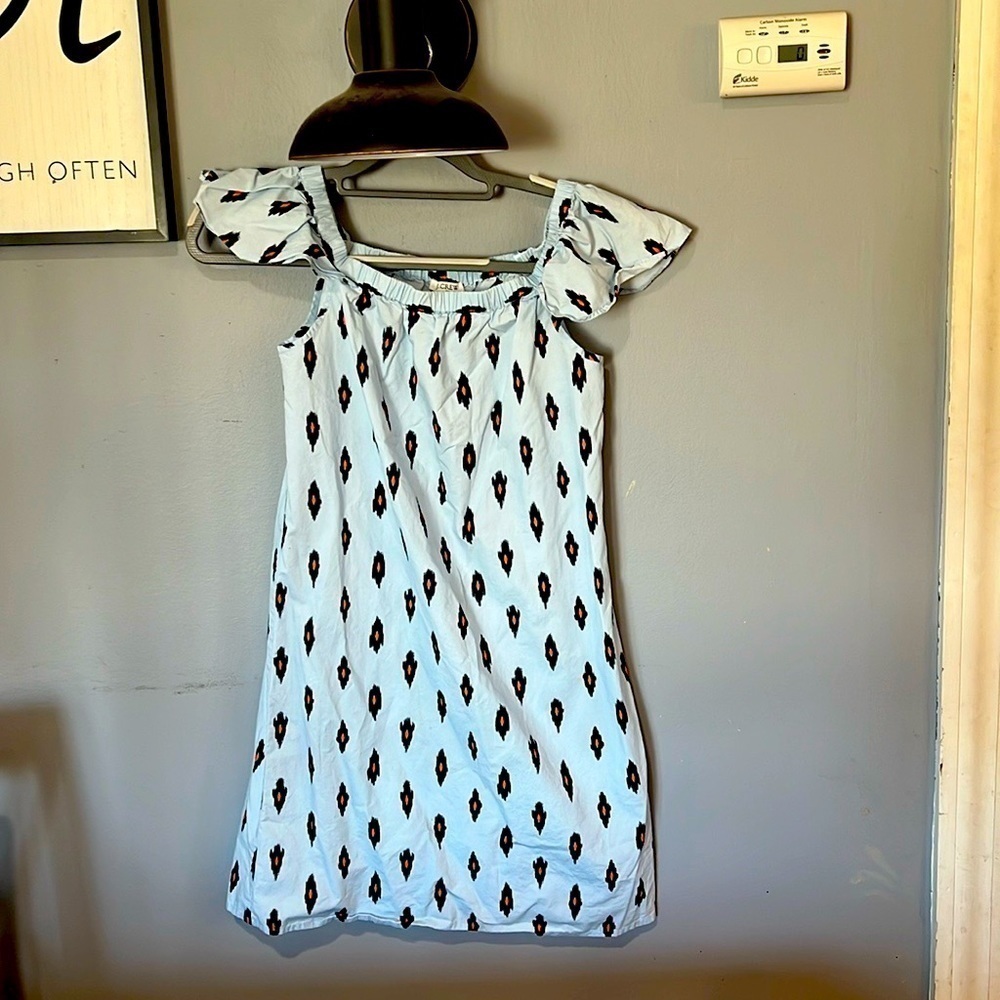 J. Crew 100% Cotton Patterned Summer Dress Size xxs